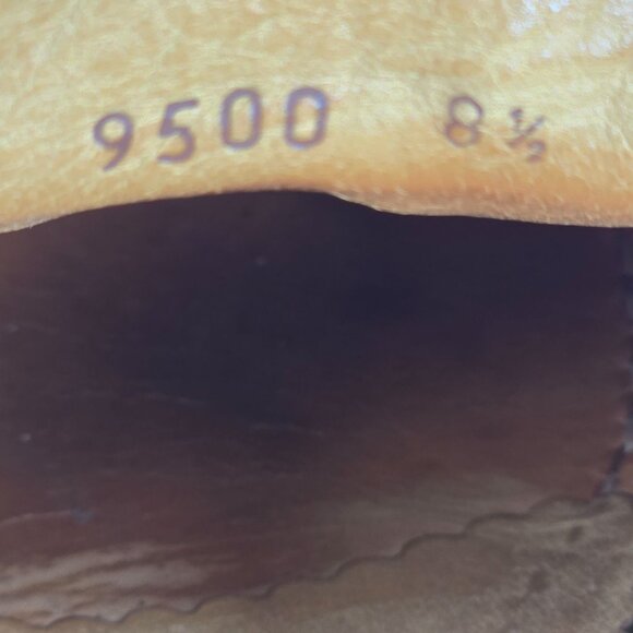 Harris 1913 Handmade Dress Shoes Mens size 8.5 Brown Suede Leather Penny Loafers - Picture 7 of 11